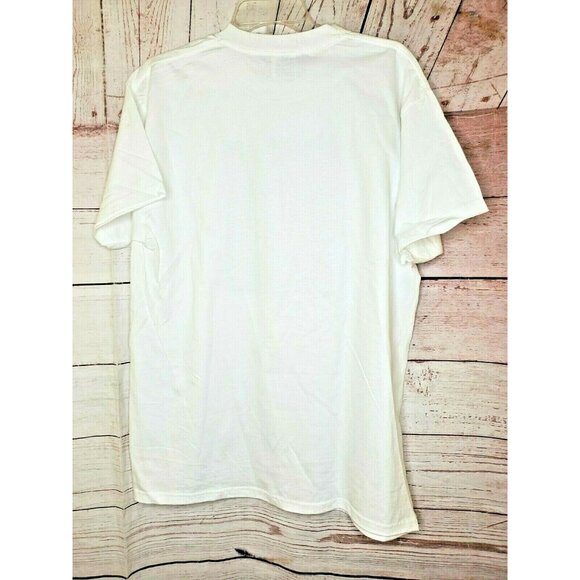 Olympic Torch Relay Port And Company Adult Large White Cotton T Shirt - Picture 6 of 9